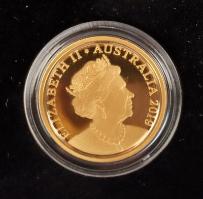 Royal Australian Mint $25 2019 Proof Gold (1/4oz), .999 - 3