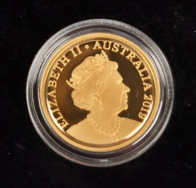 Royal Australian Mint $25 2019 Proof Gold (1/4oz), .999 - 3