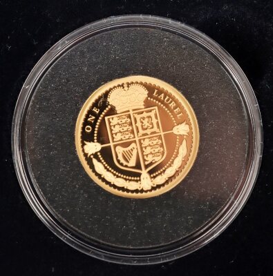 Tristan da Cunha One Laurel Proof - 2