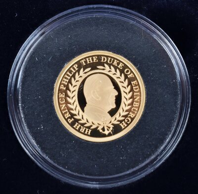 22ct Prince Philip Proof commemorative medallion - 2