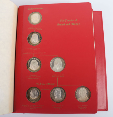 John Pinches, The Kings and Queens of England, silver, First Edition, 43 medallions - 10