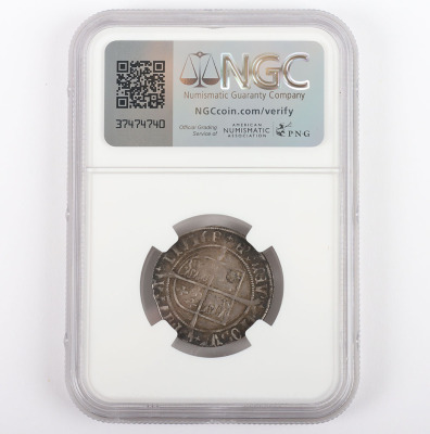 NGC - Henry VIII (1509-1547), Second Coinage 1526-44, Groat - 4