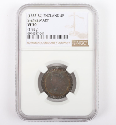 NGC - Mary (1553-54), Groat - 3