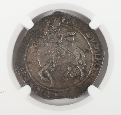 NGC - Charles I (1625-49), Halfcrown, Tower mint - 3