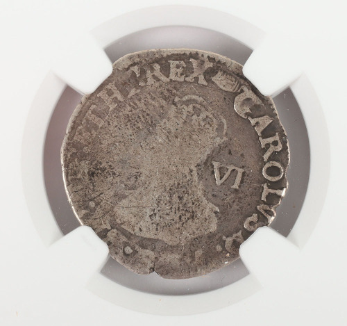 NGC - Charles I (1625-49), Sixpence