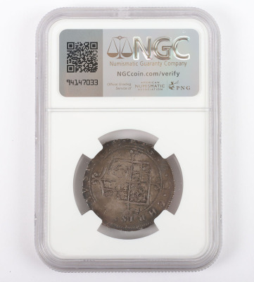 NGC Ð Charles II (1660-85), Shilling, Hammered Coinage, Third Issue - 5