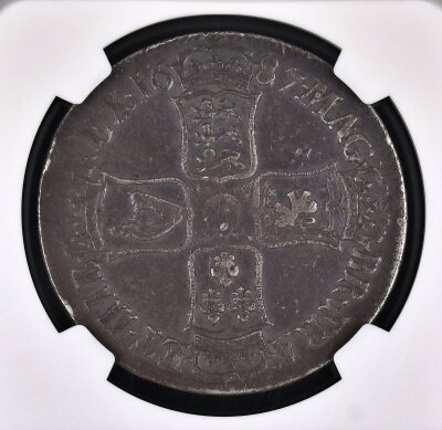 NGC Ð James II (1685-88), Crown, 1687 - 4