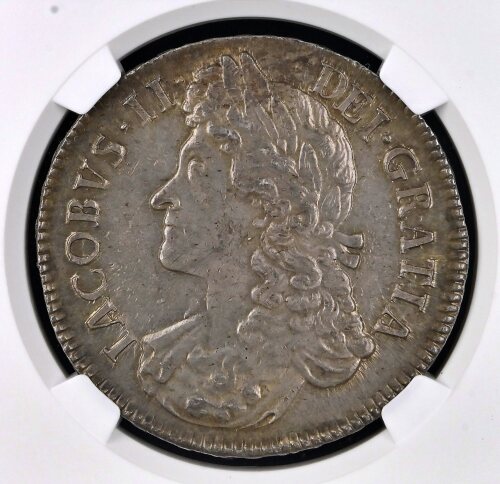 NGC Ð James II (1685-88), Crown, 1687