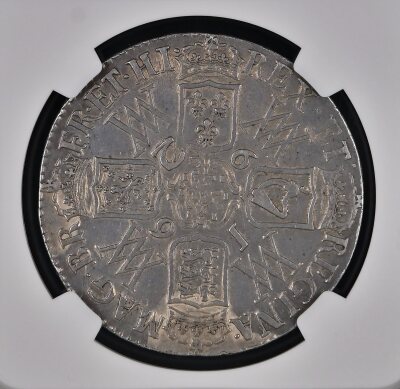 NGC Ð William & Mary (1689-94), Crown 1692 2/inv 2 - 4