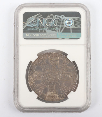 NGC Ð William & Mary (1689-94), Crown 1692 2/inv 2 - 6