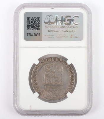 NGC - William & Mary (1689-94), Halfcrown, 1689 - 5