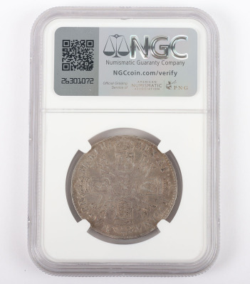 NGC - William & Mary (1689-94), Halfcrown, 1691 - 4