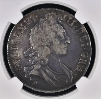 NGC Ð William III (1694-1702), Crown, 1695, Octavo