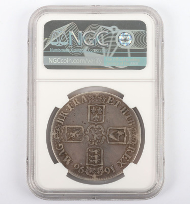 NGC Ð William III (1694-1702), Crown, 1696, Octavo - 4