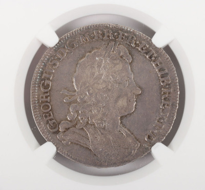 NGC - George I (1714-27), Halfcrown, 1720 - 3