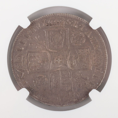 NGC - George I (1714-27), Halfcrown, 1720 - 5