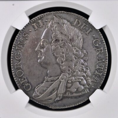 NGC Ð George II (1727-1760), Crown, 1743 - 2