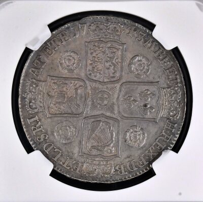 NGC Ð George II (1727-1760), Crown, 1743 - 3