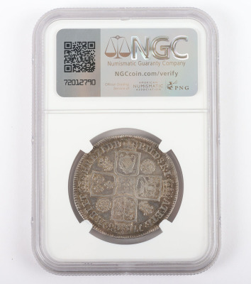 NGC Ð George II (1727-1760), Halfcrown 1732 - 3