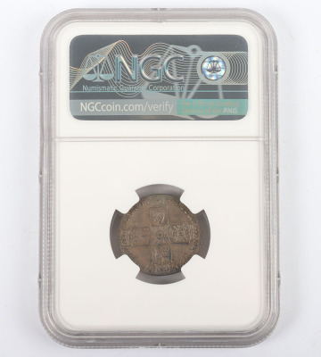 NGC Ð George II (1727-1760), Sixpence, 1757 - 4