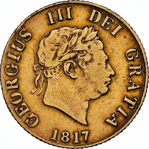 NGC Ð George III (1760-1820), Half Sovereign, 1817