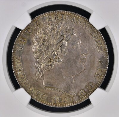 NGC Ð George III (1760-1820), Crown, 1820, LX - 3