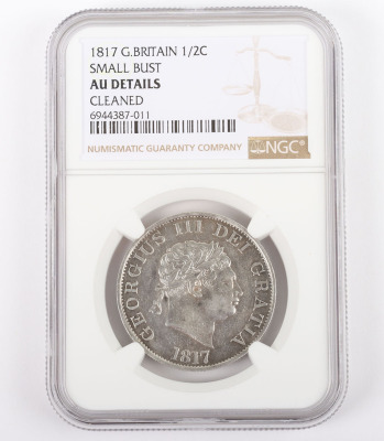 NGC Ð George III (1760-1820), Halfcrown 1817 - 3