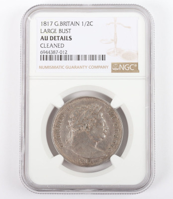 NGC Ð George III (1760-1820), Halfcrown 1817 - 3