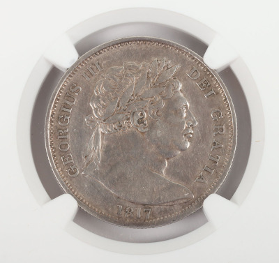 NGC Ð George III (1760-1820), Halfcrown 1817 - 4