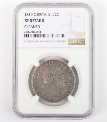 NGC Ð George III (1760-1820), Halfcrown 1819 - 3