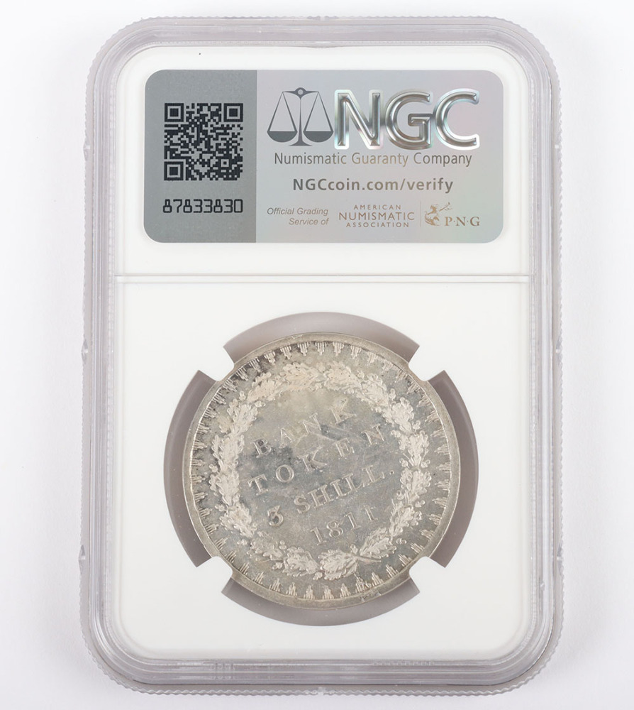 NGC - George III (1760-1820), 1811 Bank of England Three Shillings