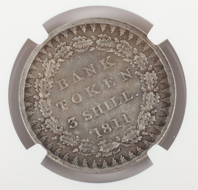 NGC - George III (1760-1820), 1811 Bank of England Three Shillings - 4