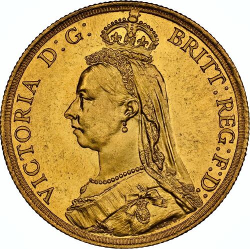 NGC Ð Victoria (1837-1901), Two Pounds, 1887