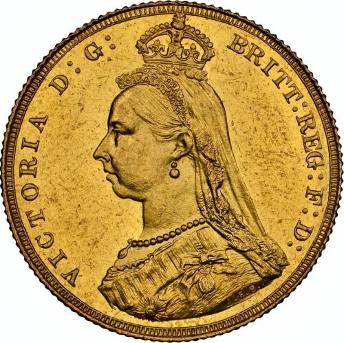 NGC Ð Victoria (1837-1901), Sovereign, 1887