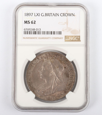 NGC Ð Victoria (1837-1901), Crown, 1897, LXI - 3