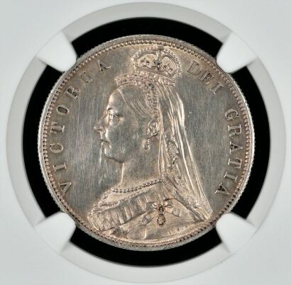 NGC Ð Victoria (1837-1901), Halfcrown, 1887