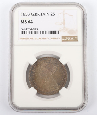 NGC Ð Victoria (1837-1901), Florin, 1853 - 3