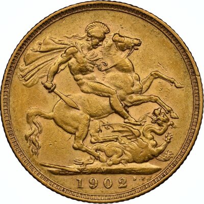 NGC Ð Edward VII (1901-1910), Sovereign, Melbourne - 2