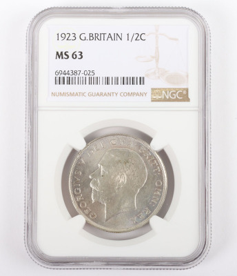 NGC Ð George V (1910-1936), Halfcrown 1923