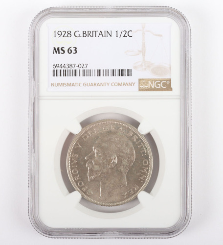 NGC Ð George V (1910-1936), Halfcrown 1928