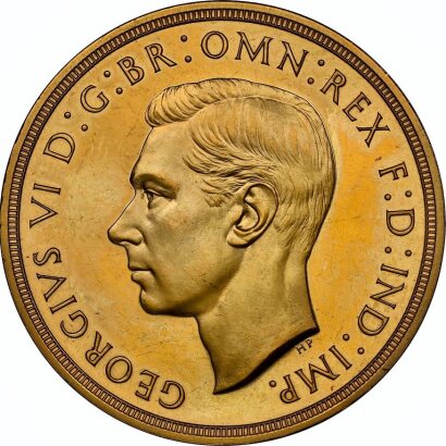 NGC Ð George VI (1936-1952), Five Pounds, Proof