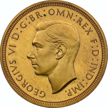 NGC Ð George VI (1936-1952), Sovereign, Proof, 1937