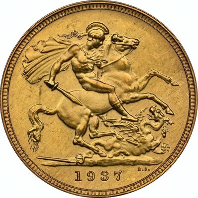 NGC Ð George VI (1936-1952), Sovereign, Proof, 1937 - 2