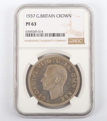 NGC Ð George VI (1936-52), Crown, 1937, Proof - 2