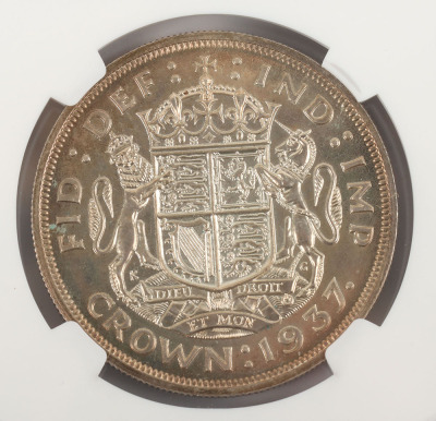 NGC Ð George VI (1936-52), Crown, 1937, Proof - 3