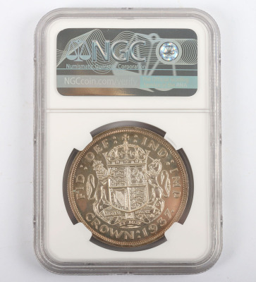 NGC Ð George VI (1936-52), Crown, 1937, Proof - 4