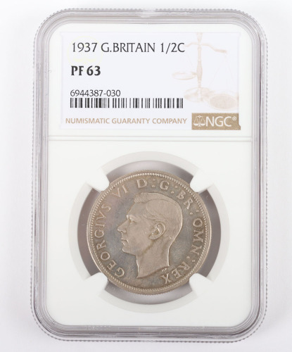 NGC Ð George VI (1936-52), Halfcrown 1937 Proof,