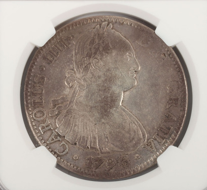 NGC Ð Spain, Charles IIII, 8 Reales,