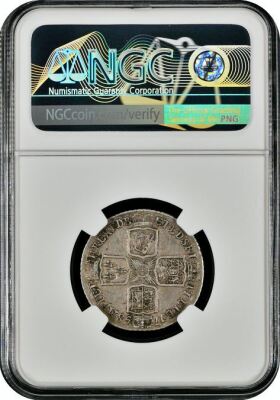 NGC Ð George II (1727-1760), Shilling, 1758 - 4