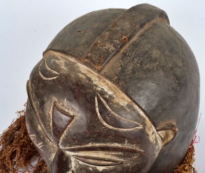 An African carved Fang full helmet mask - 7